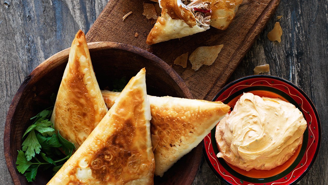 Sydafrikanske samosas Sydafrikanske samosas