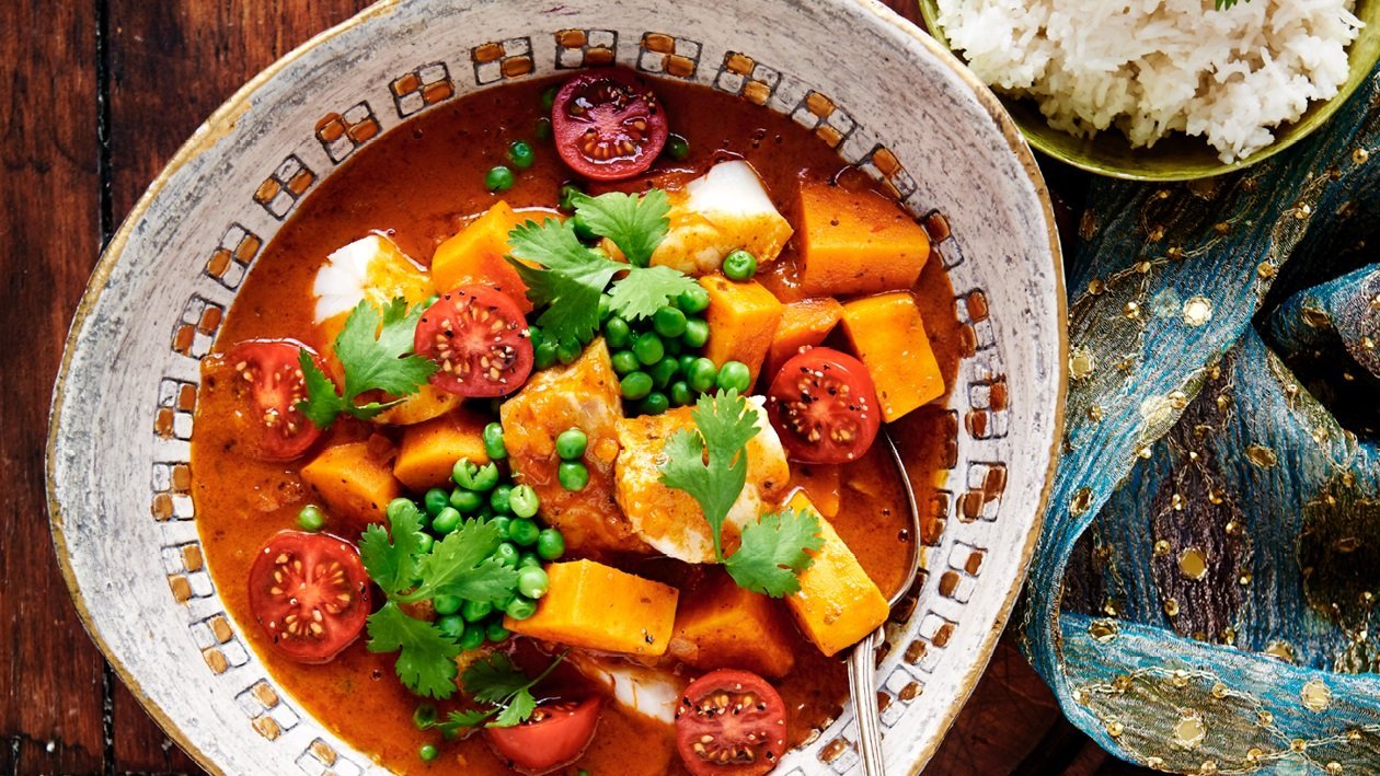 Tikka Masala på fisk Tikka Masala på fisk