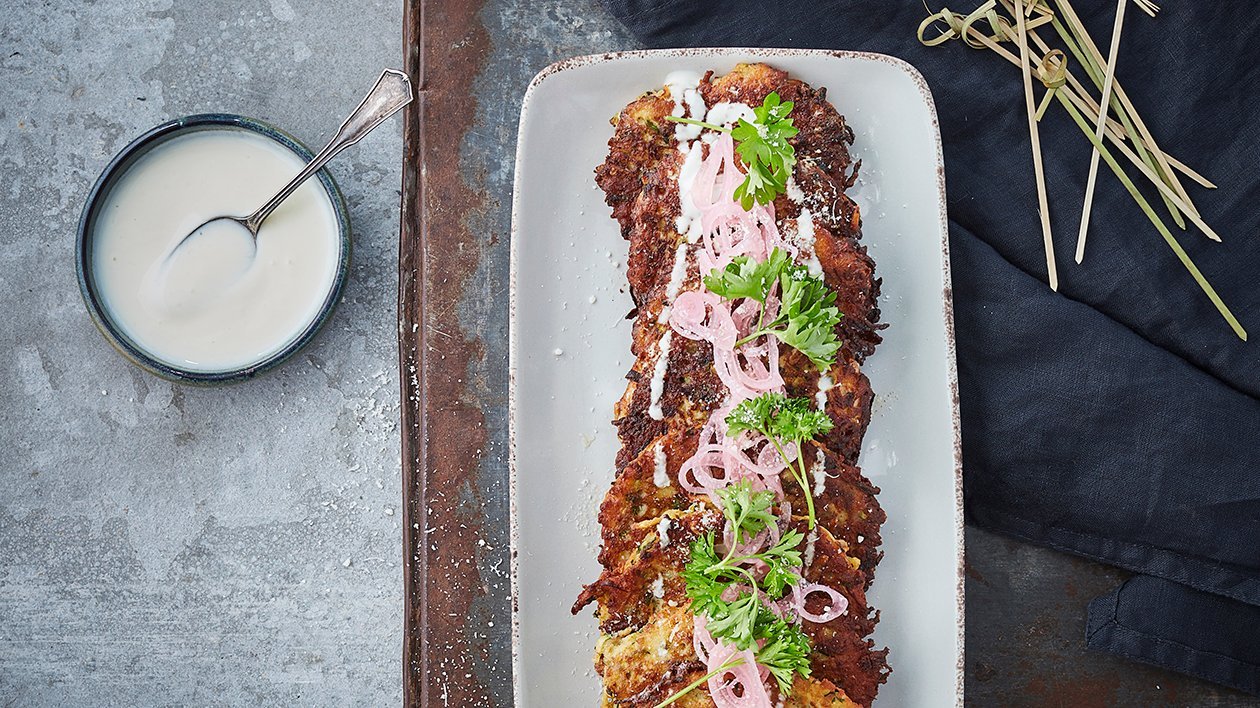 Zucchini Frittas Zucchini Frittas
