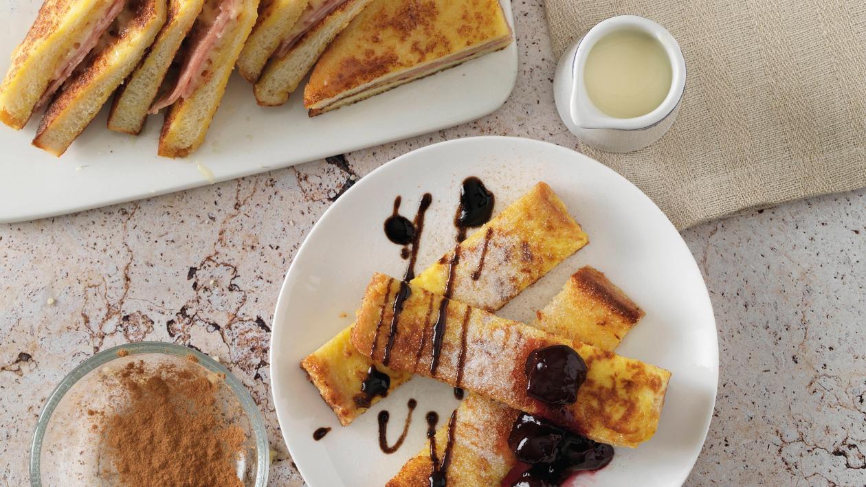 Armer Ritter / Frenchtoast herzhaft Armer Ritter / Frenchtoast herzhaft