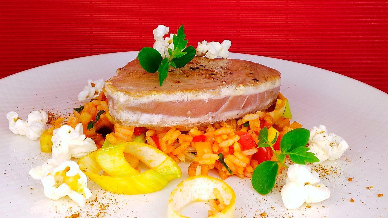 Arroz con Atun - Reis mit Thunfisch Arroz con Atun - Reis mit Thunfisch