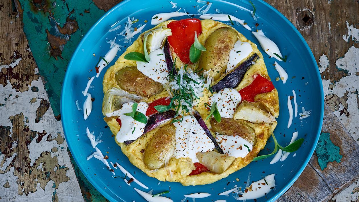 Artischocken- Kartoffel Tortilla Artischocken- Kartoffel Tortilla