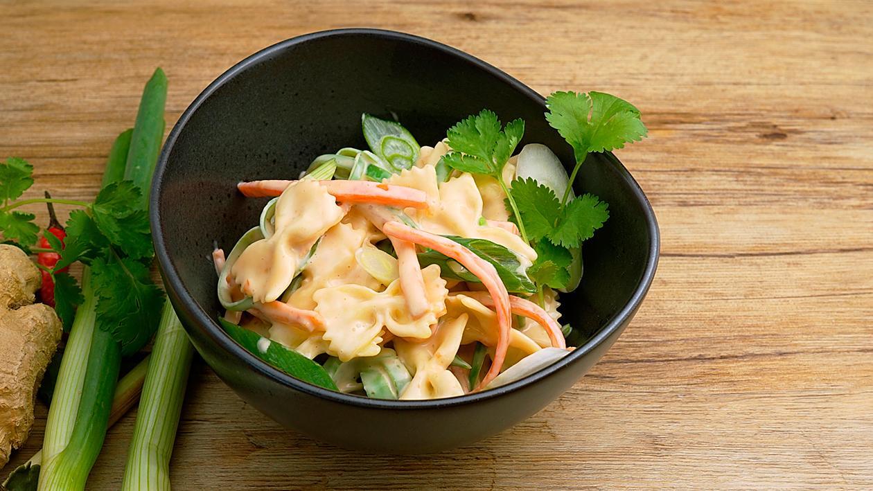 Asia Pasta-Salat mit Tiriyaki Mayo Asia Pasta-Salat mit Tiriyaki Mayo