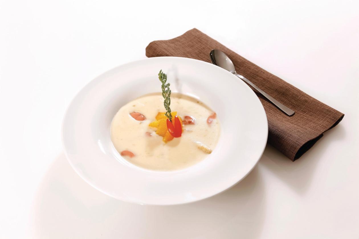 Asiatische Spargelsuppe Asiatische Spargelsuppe