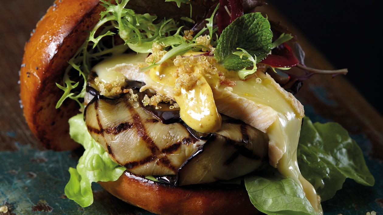 Auberginen Burger Auberginen Burger