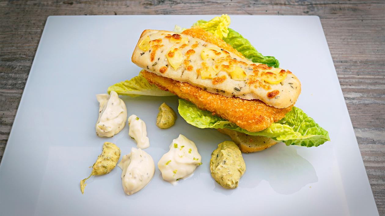 Backfisch Sandwich Backfisch Sandwich