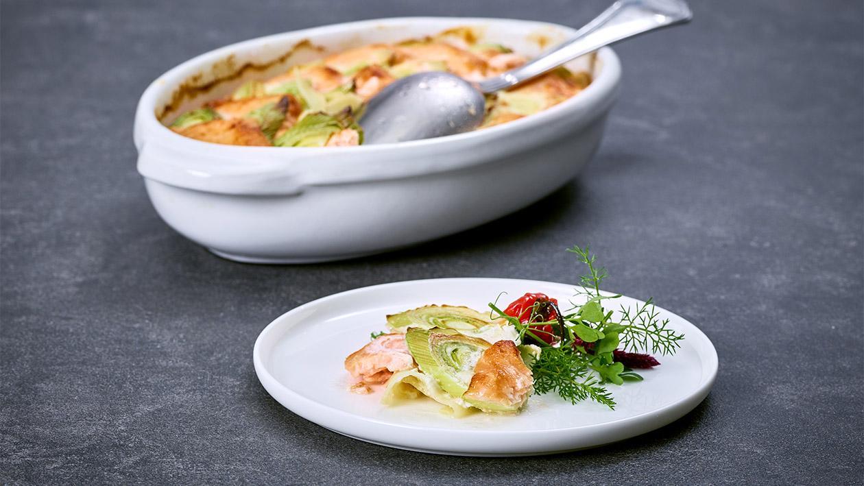 Basis Pürierte Kost Lachs-Lauch Gratin Basis Pürierte Kost Lachs-Lauch Gratin
