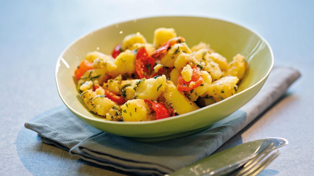 Batata Hara Kartoffelsalat auf arabische Art Batata Hara Kartoffelsalat auf arabische Art