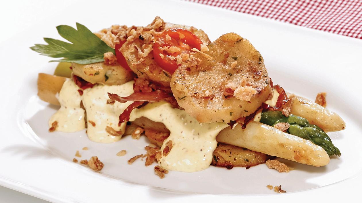 Bayerischer Spargelburger Bayerischer Spargelburger