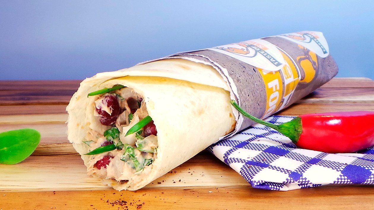 Bohnen - Thunfisch - Wrap Bohnen - Thunfisch - Wrap