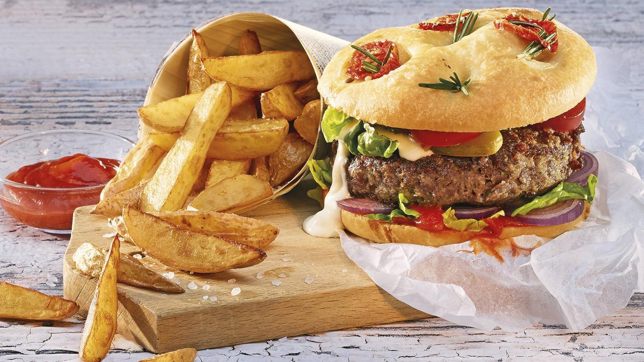 Burger Fleisch Burger Fleisch