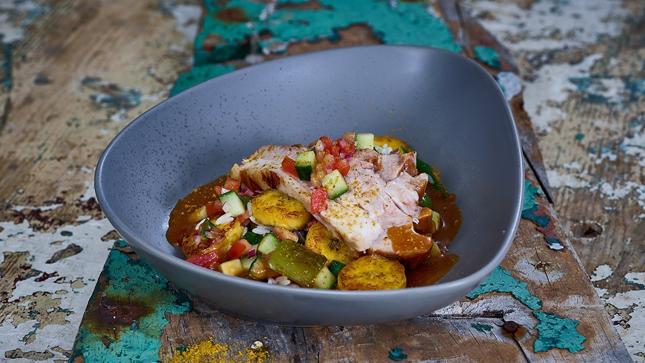 Cajita de Credo mit Salsa Cajita de Credo mit Salsa