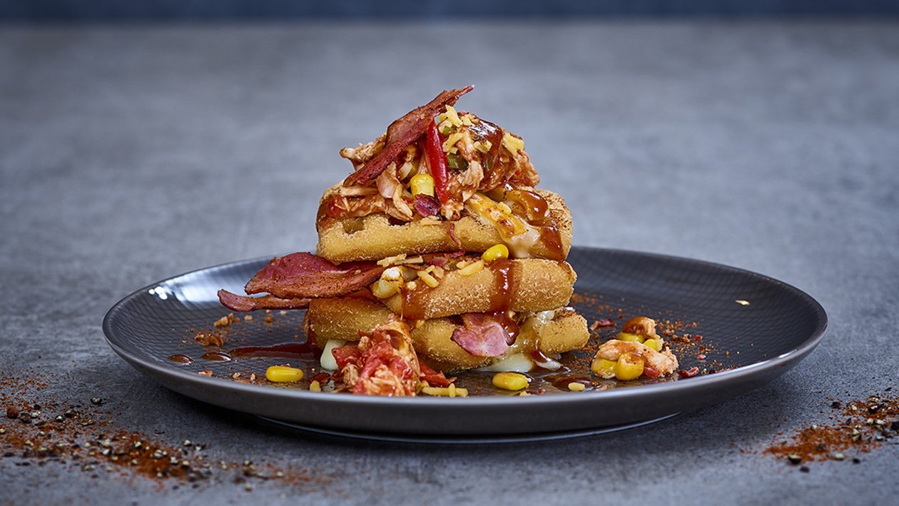 Chicken - Waffel - Nachos Chicken - Waffel - Nachos