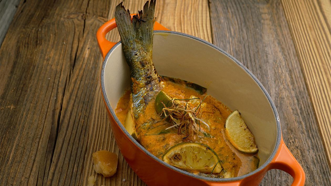 Gebackener Fisch Gebackener Fisch