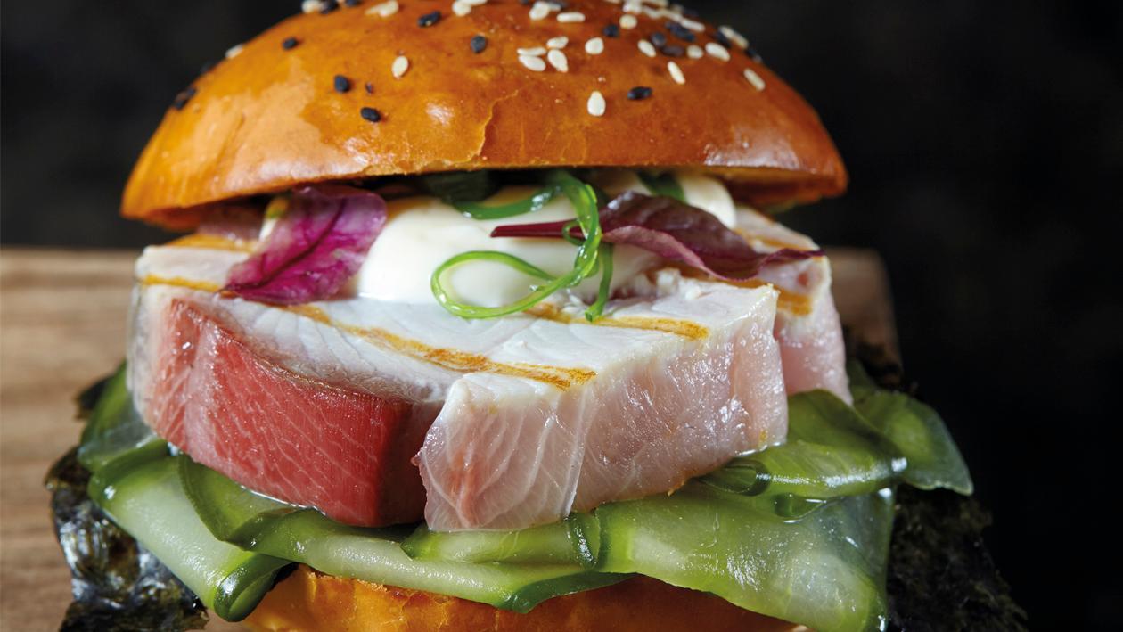 Hamachi Burger Hamachi Burger