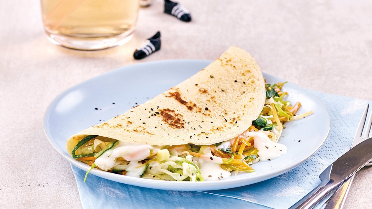 Karotten Lauch Crepes Karotten Lauch Crepes