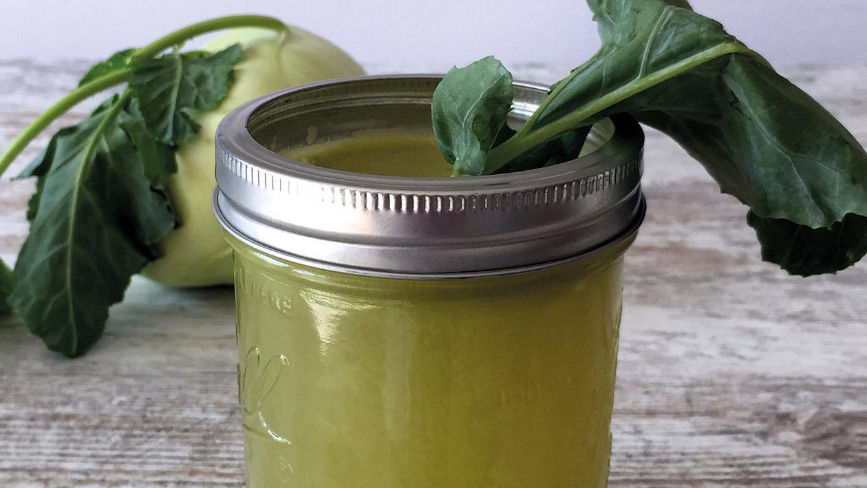 Kohlrabi Smoothie vegan Kohlrabi Smoothie vegan