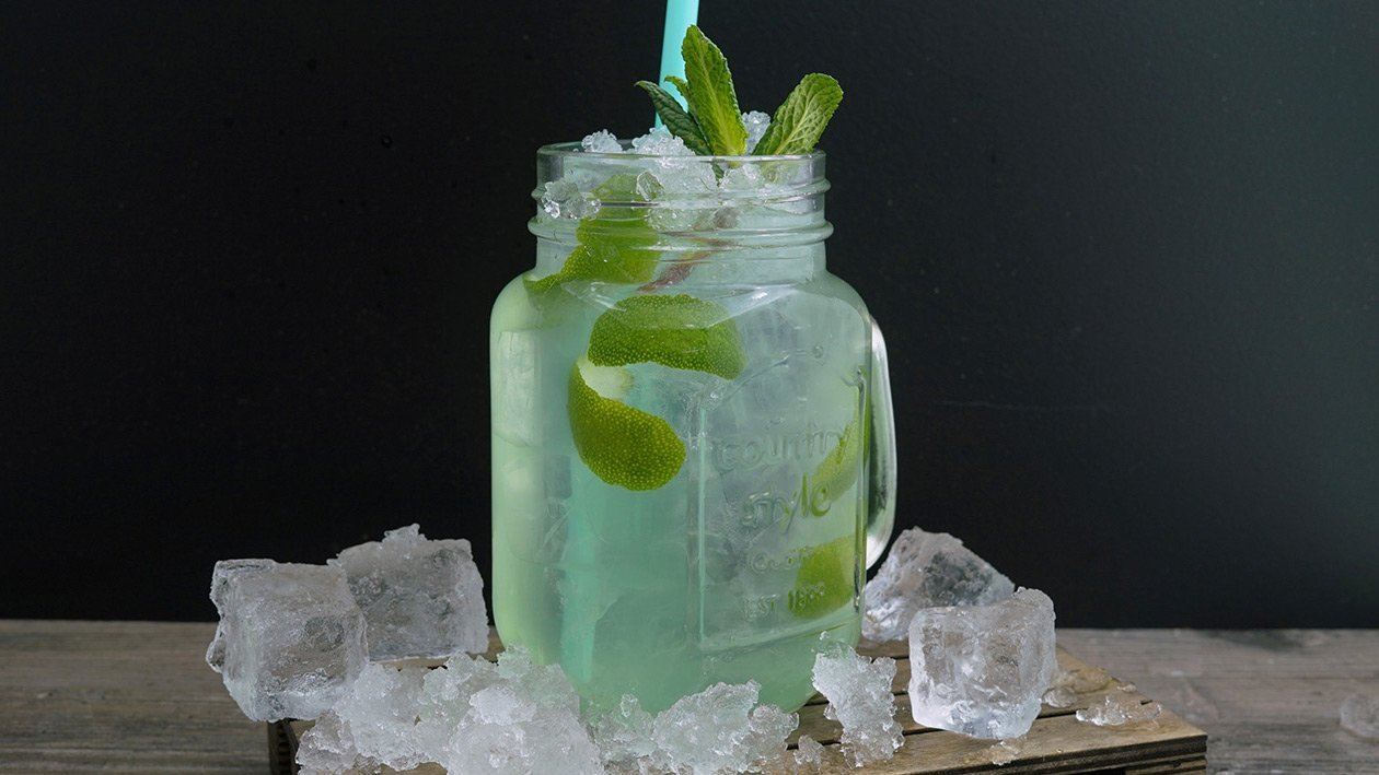 Limetten-Apfel Limonade Limetten-Apfel Limonade