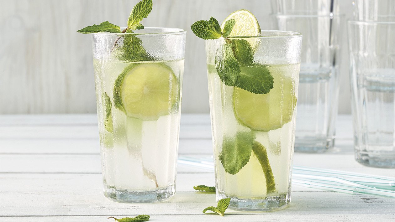 Limetten - Wasser Limetten - Wasser