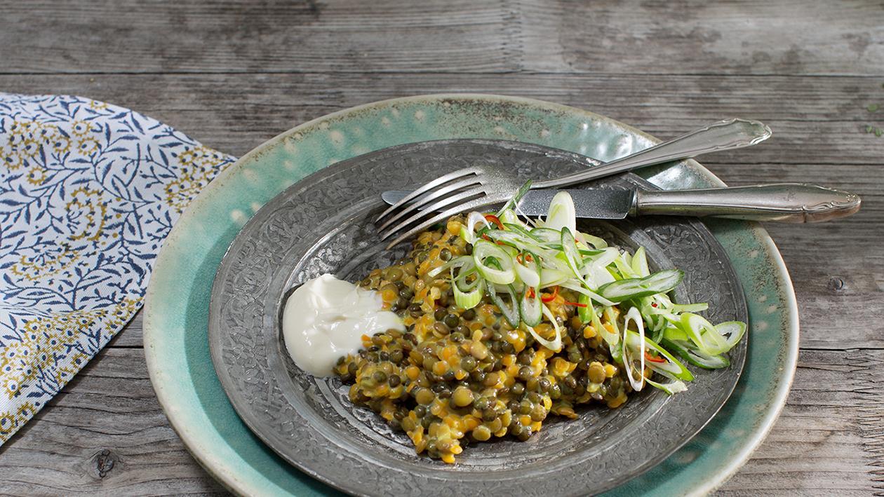 Linsen Dal mit Curry Linsen Dal mit Curry