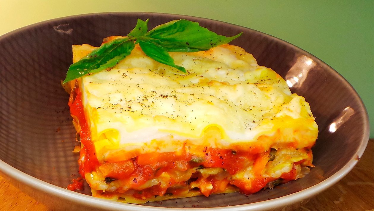 Mangold - Kohlrabi - Karotten - Lasagne Mangold - Kohlrabi - Karotten - Lasagne