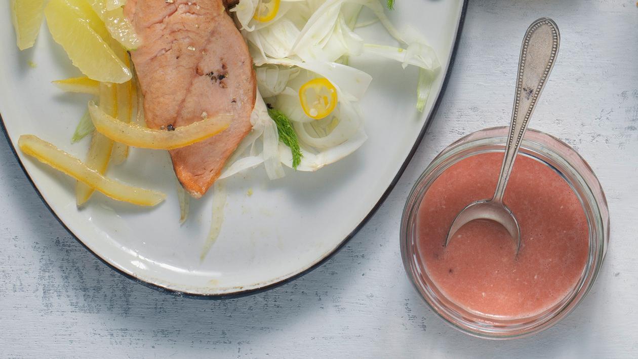 Melonen-Feta-Dressing Melonen-Feta-Dressing