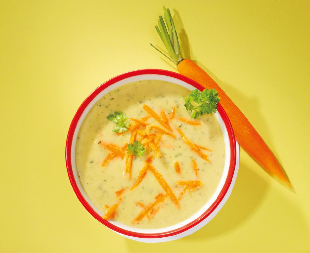 Möhren-Grünkernsuppe Möhren-Grünkernsuppe