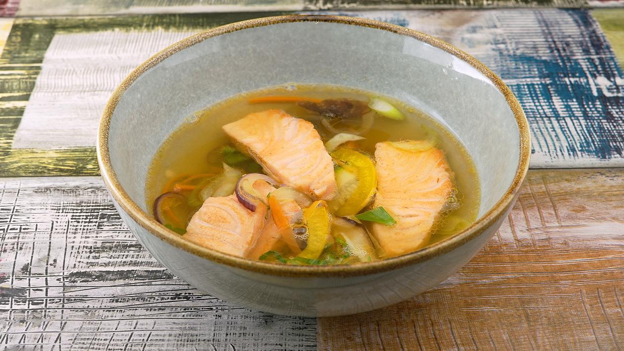 Ramen mit Fisch Ramen mit Fisch