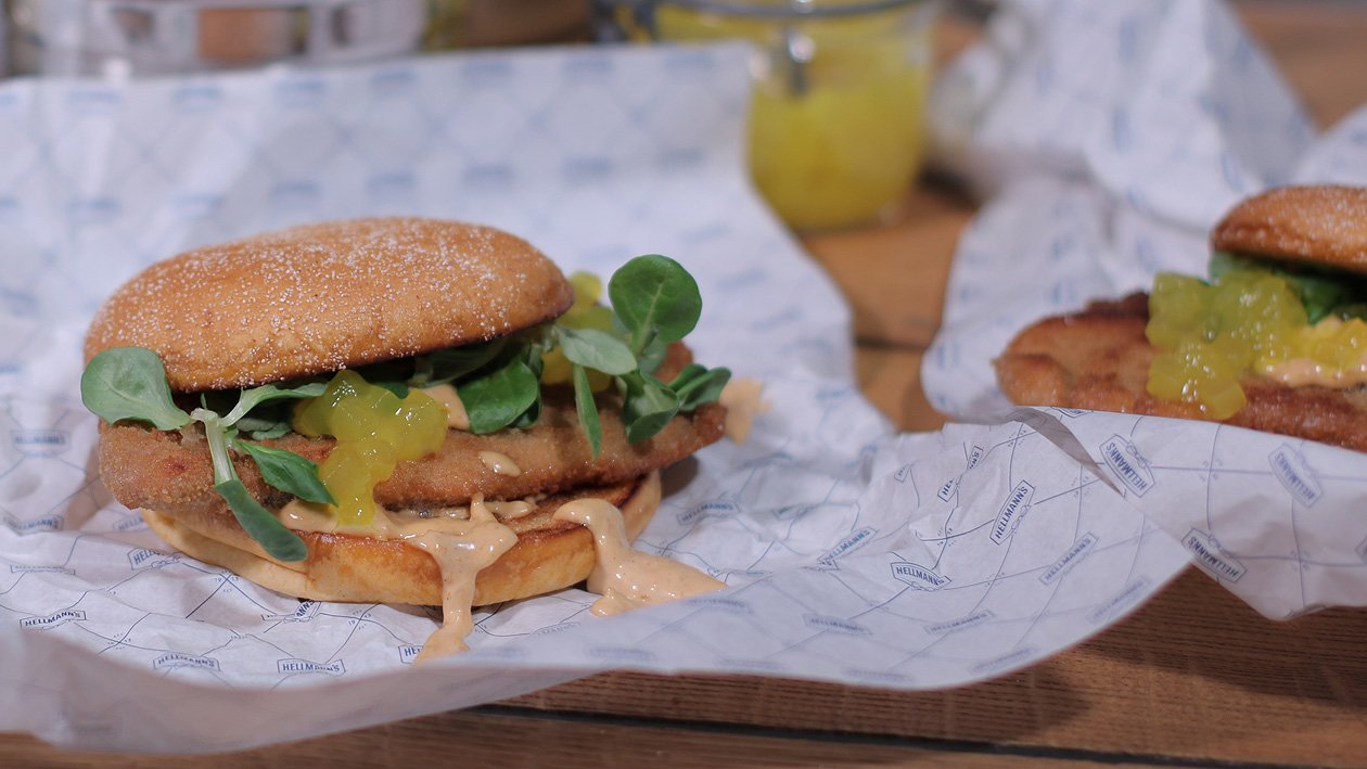 Schnitzelbrötchen Schnitzelbrötchen