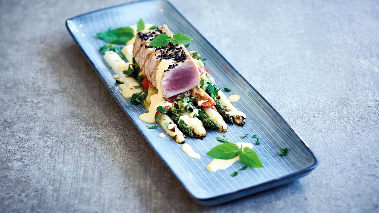 Spargel gegrillt asiatische Art Spargel gegrillt asiatische Art