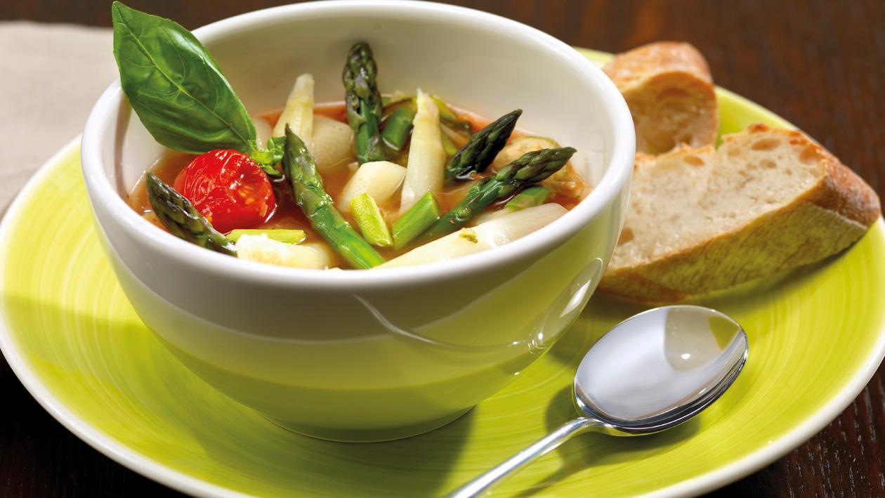 Spargel Minestrone Spargel Minestrone
