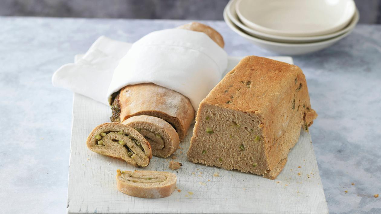 Spargelbrot/ Spargelrolle Spargelbrot/ Spargelrolle