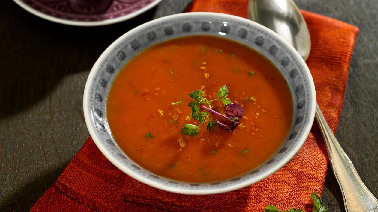 Tomaten Cremesuppe Indien - Curry Tomaten Cremesuppe Indien - Curry