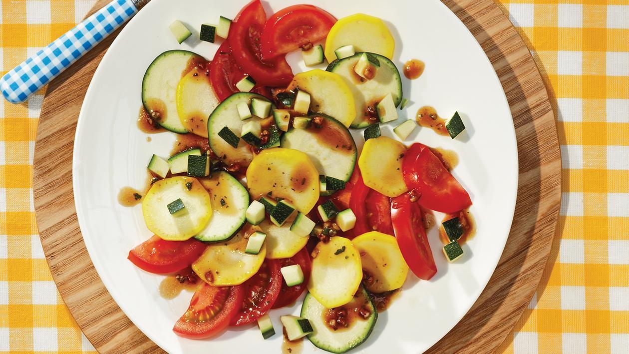 Tomaten-Zucchini-Salat Tomaten-Zucchini-Salat