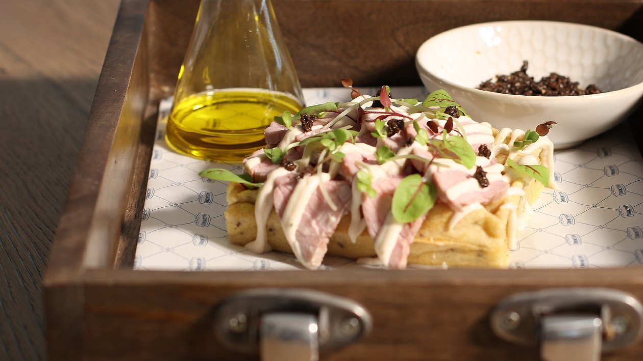 Vitello Tonnato Waffel Vitello Tonnato Waffel
