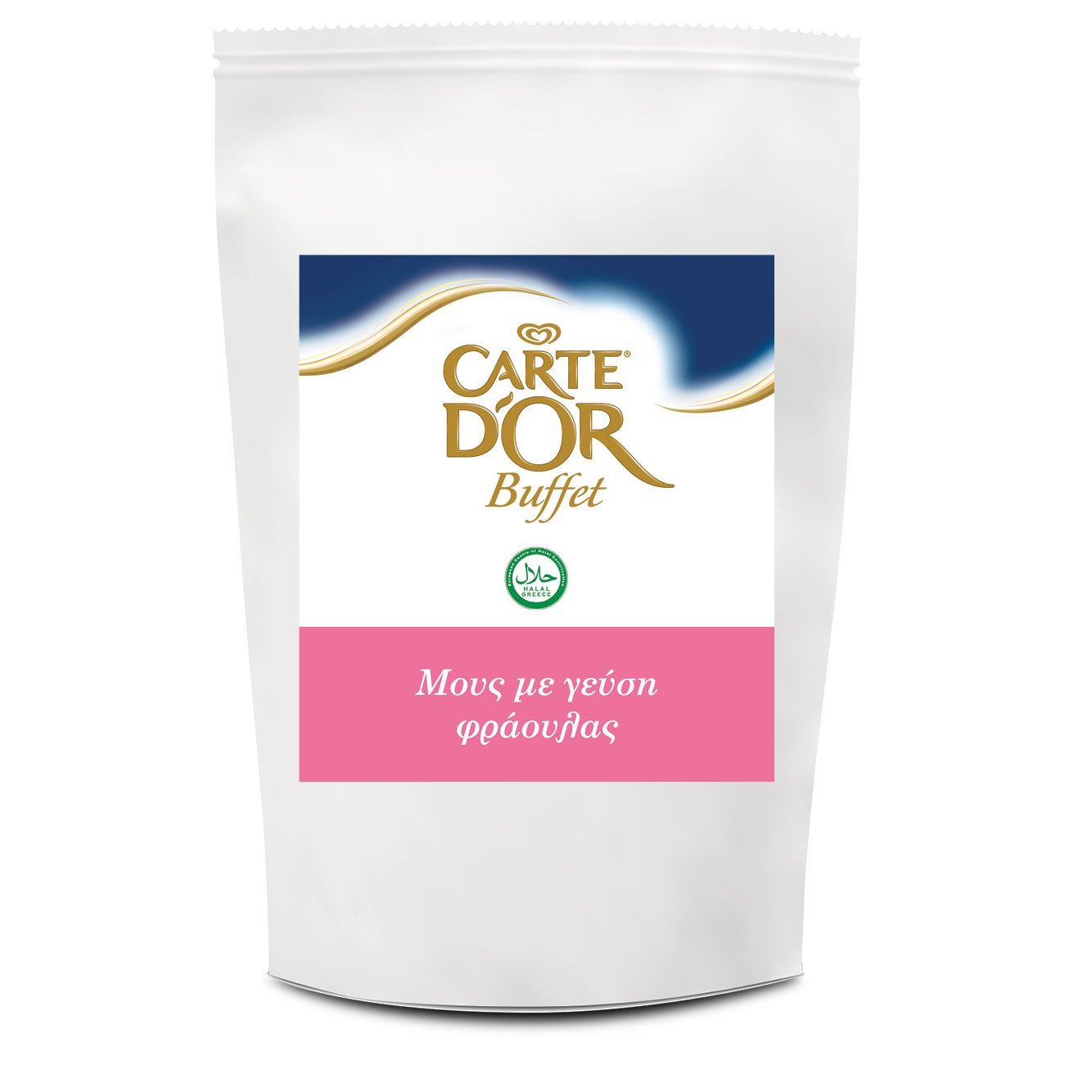 Carte d' Or Buffet Μους με Γεύση Φράουλα 10 Kg - Ένα εξαιρετικό γεύμα γίνεται ακόμα καλύτερο με ένα σπουδαίο γλυκό