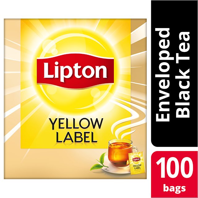 Lipton Yellow Label 100 Ατομικά Φακελάκια -