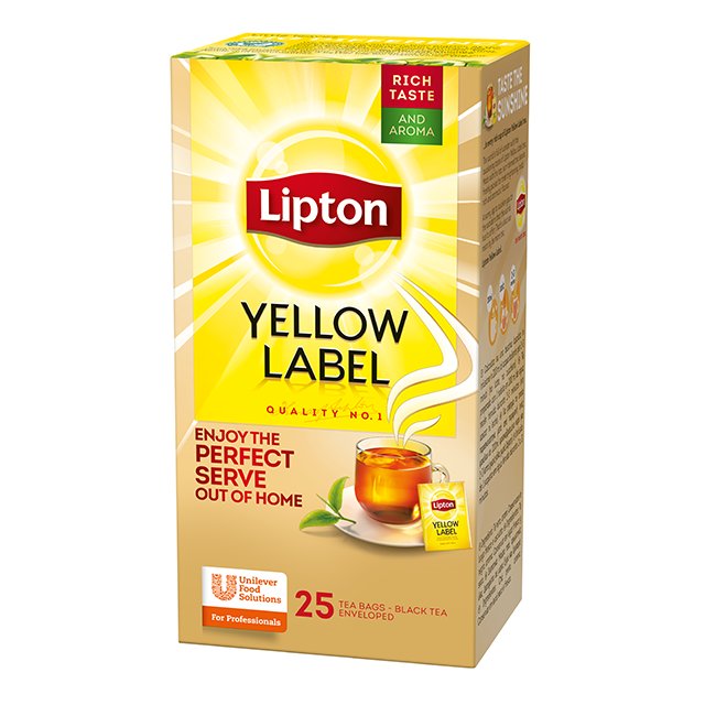 Lipton Yellow Label 25 Φακελάκια -