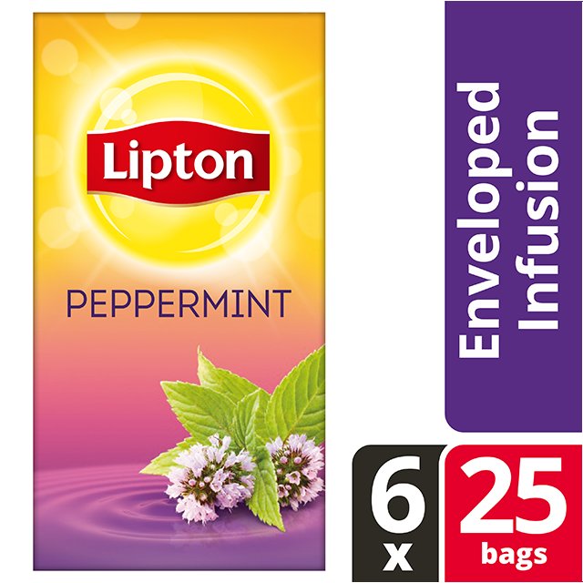 Lipton Αφέψημα Μέντα 25 Φακελάκια - Lipton Αφέψημα Μέντα 25 Φακελάκια -