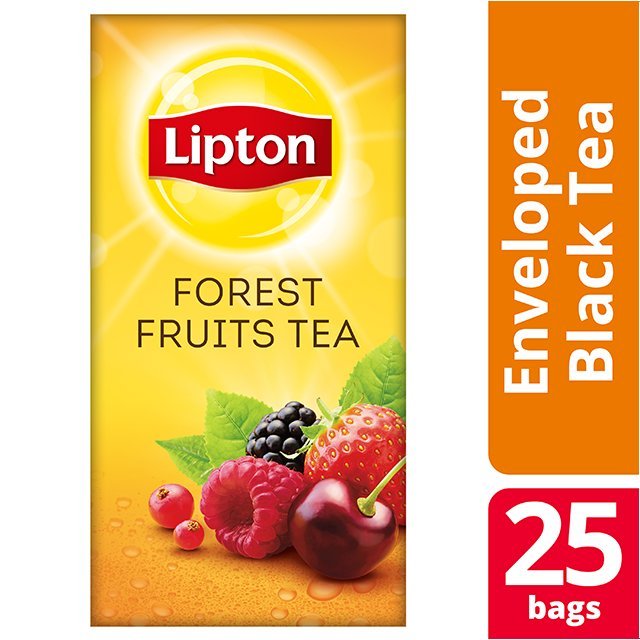 Lipton Μαύρο Τσάι Φρούτα του Δάσους 25 Φακελάκια - Lipton Μαύρο Τσάι Φρούτα του Δάσους 25 Φακελάκια -