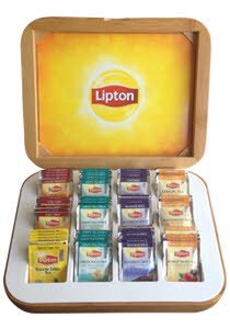 Lipton Ξύλινη Κασετίνα 84 Φακελάκια -