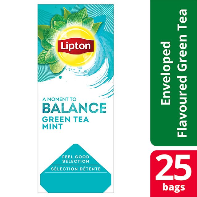 Lipton Πράσινο Τσάι Μέντα 25 Φακελάκια -