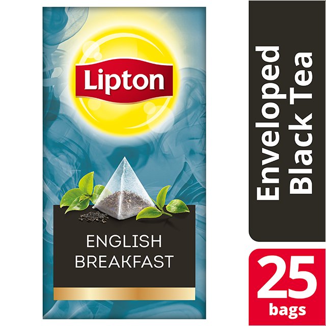 Lipton Πυραμίδα English Breakfast 25 Φακελάκια -