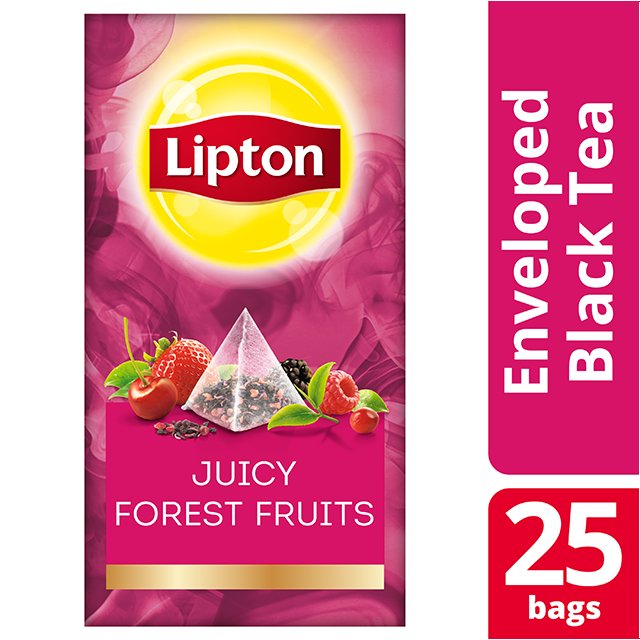 Lipton Πυραμίδα Juicy Forests Fruits 25 Φακελάκια -