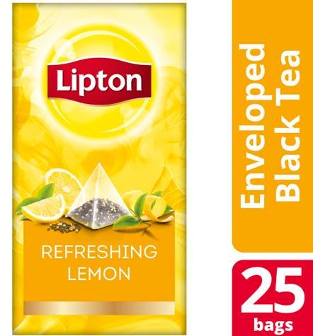 Lipton Πυραμίδα Λεμόνι 25 Φακελάκια -