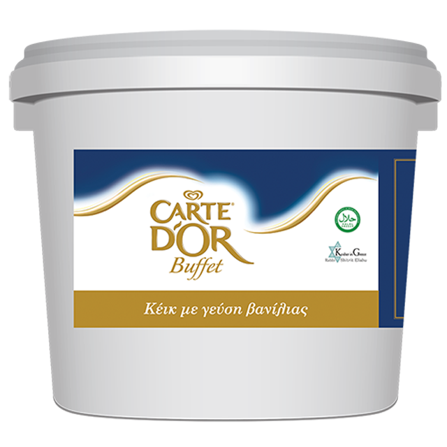 Carte d' Οr Buffet Κέικ με Γεύση Βανίλια 5 kg -