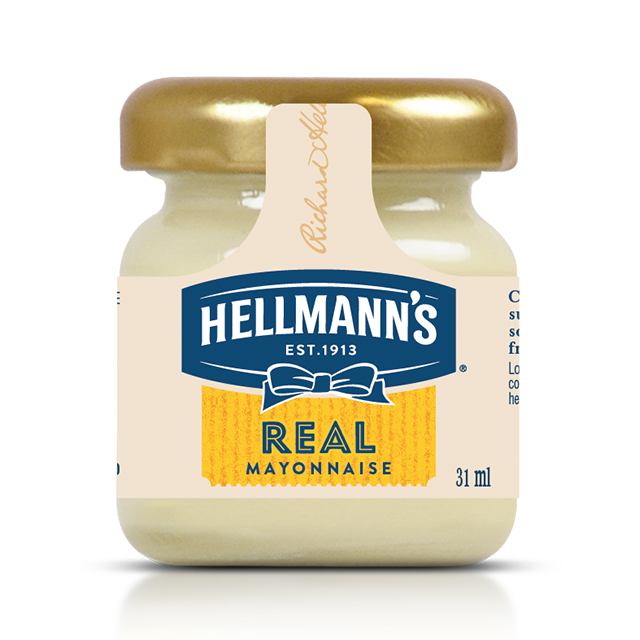 Hellmann's Μαγιονέζα Mini Βαζάκι 33 ml - H σειρά Hellmann’s Mini me απογειώνει την εμπειρία των πελατών βάζοντας την τελευταία πινελιά στο πιάτο σας Hellmann's Μαγιονέζα Mini Βαζάκι 33 ml - H σειρά Hellmann’s Mini me απογειώνει την εμπειρία των πελατών βάζοντας την τελευταία πινελιά στο πιάτο σας