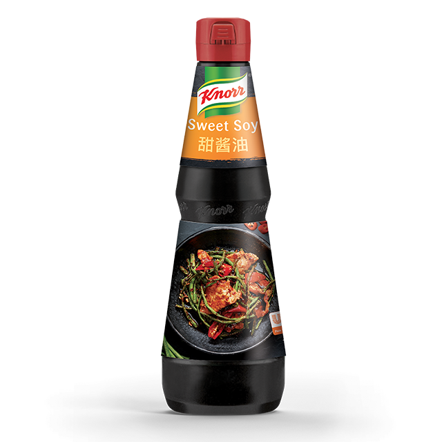 Knorr Γλυκιά Σάλτσα Σόγιας 1 lt - Γλυκιά αρωματική σάλτσα σόγιας, με πιο σκούρο χρώμα και πλουσιότερη υφή από την κανονική εκδοχή Knorr Γλυκιά Σάλτσα Σόγιας 1 lt - Γλυκιά αρωματική σάλτσα σόγιας, με πιο σκούρο χρώμα και πλουσιότερη υφή από την κανονική εκδοχή
