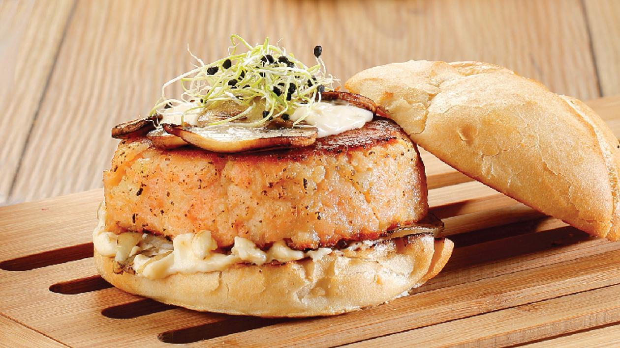 Burger λαχανικών Burger λαχανικών