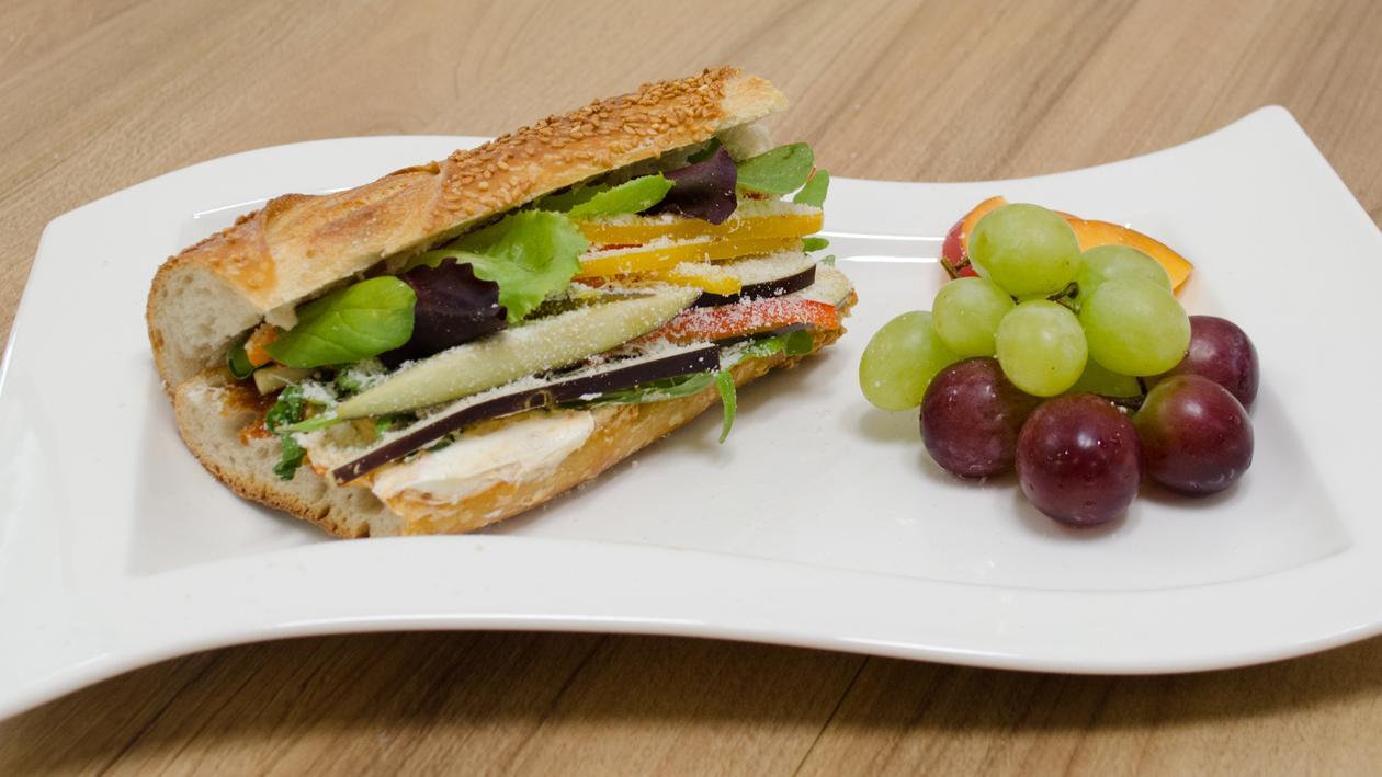 Italian Style Grilled Vegetable Sandwich Italian Style Grilled Vegetable Sandwich